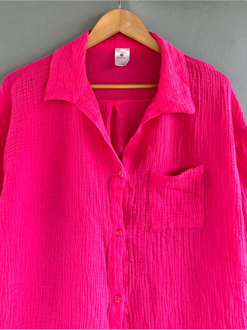 ๐5 for $45๐ Shade & shore swim coverup shirt top size S - Picture 4 of 8